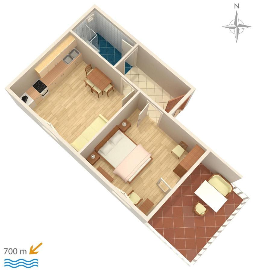 Apartments With A Parking Space Biograd Na Moru, Biograd - 5899 ภายนอก รูปภาพ