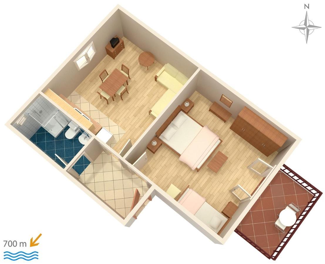 Apartments With A Parking Space Biograd Na Moru, Biograd - 5899 ภายนอก รูปภาพ